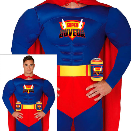 Super Buveur Kostym Herr
