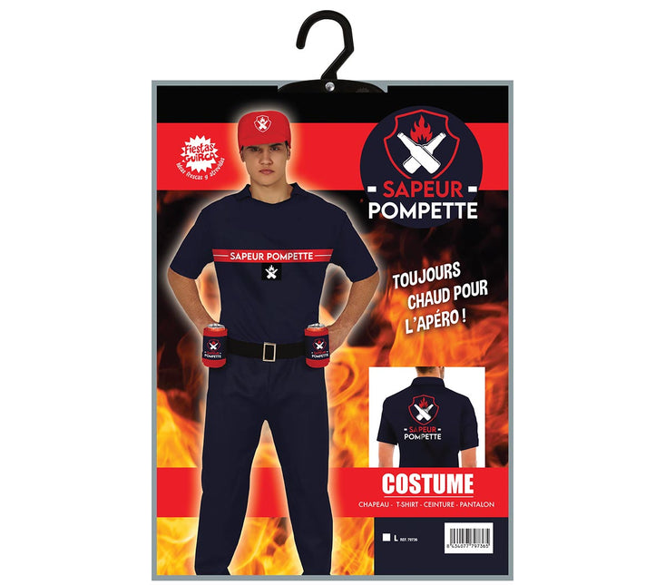 Sapeur Pompette Kostym Herr L