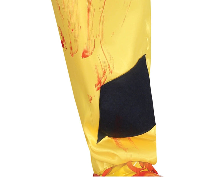 Killer Clown Halloween Kostym Herr Gul