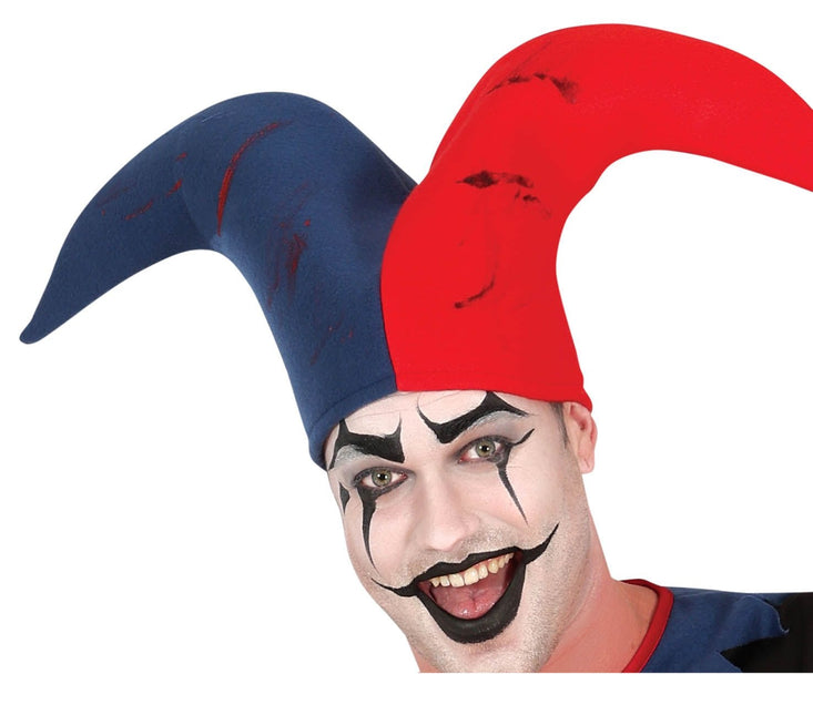 Harlekin Halloween Kostym Herr