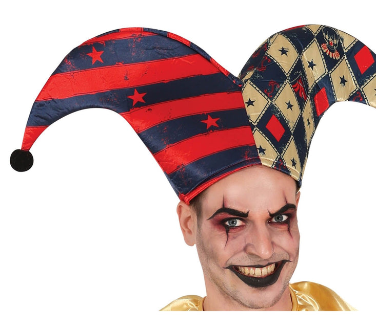 Harlekin Halloween Kostym Herr Diamant