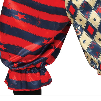 Harlekin Halloween Kostym Herr Diamant