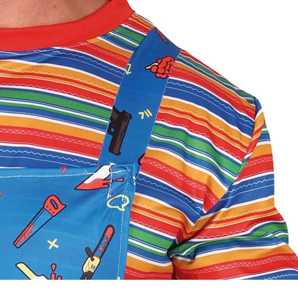 Chucky Halloween Kostym Herr