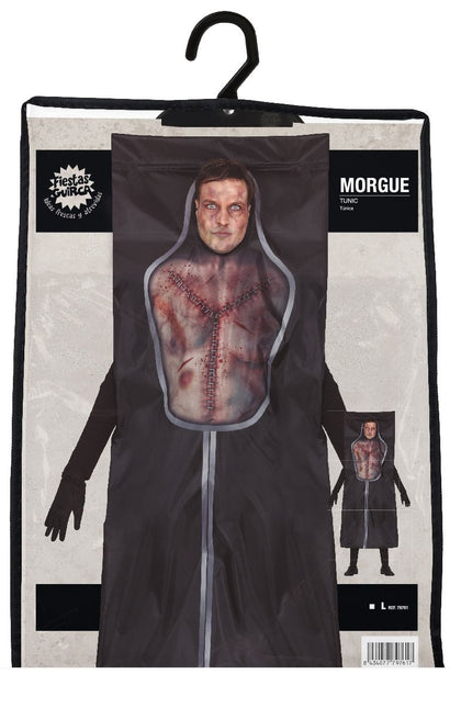 lik väska Halloween Kostym svart L