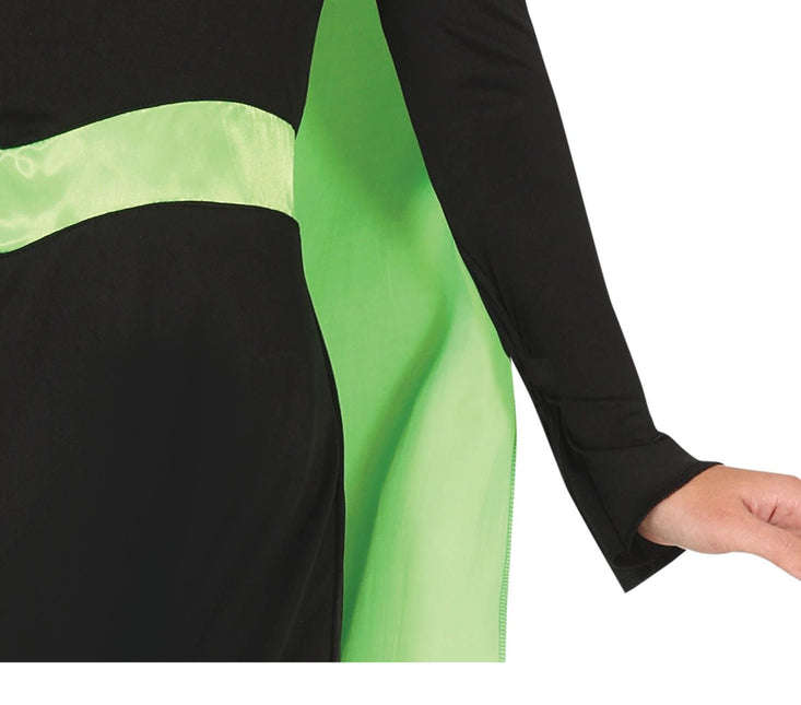 Häxa Halloween Kostym Dam Grön