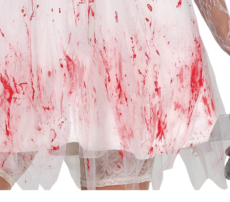 Bröllopsklänning Halloween Kostym Dam