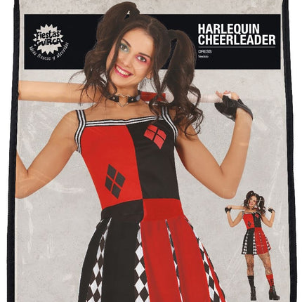 Harkaline Halloween kostym Cheerleader dam