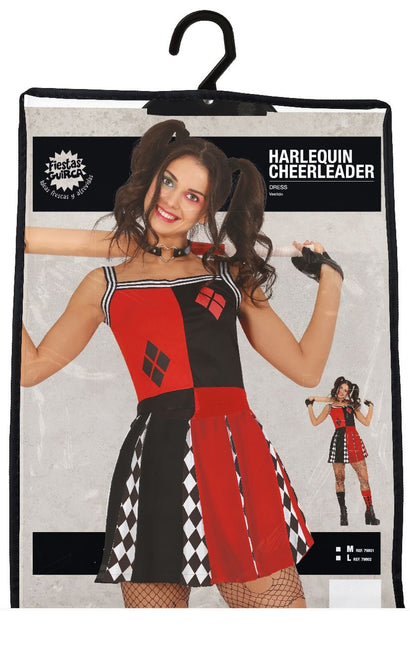 Harkaline Halloween kostym Cheerleader dam