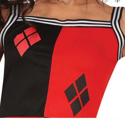 Harkaline Halloween kostym Cheerleader dam