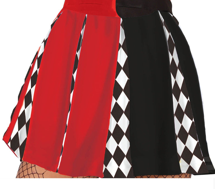 Harkaline Halloween kostym Cheerleader dam