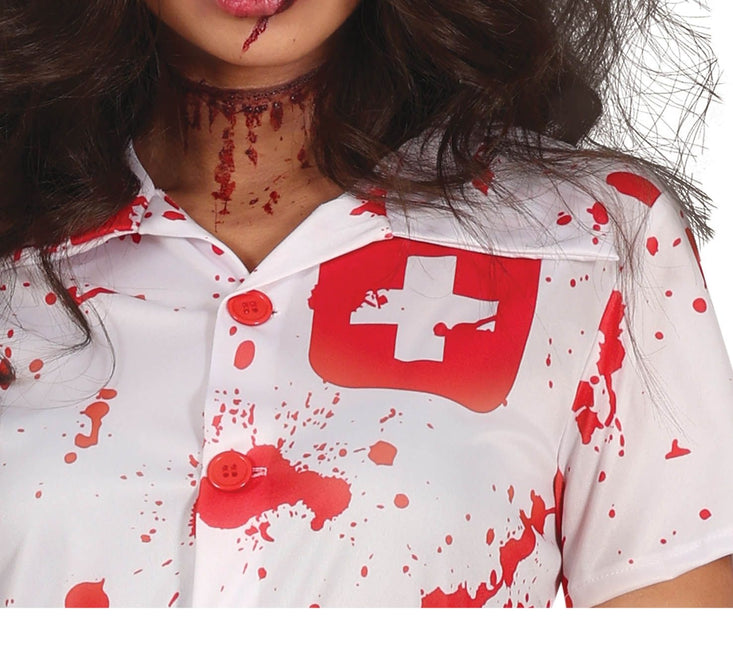 Sjuksköterska Halloween Kostym Ladies Blooded