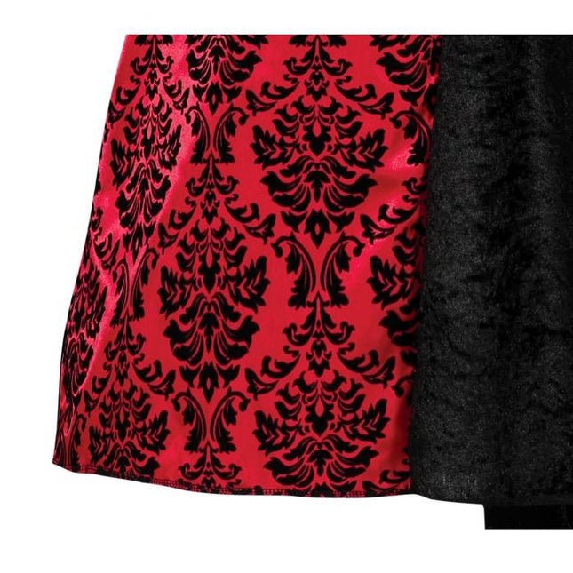 Vampyr Halloween klänning damer röd