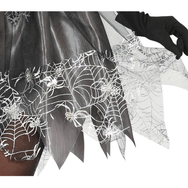 Häxa Halloween Kostym Dam Silver