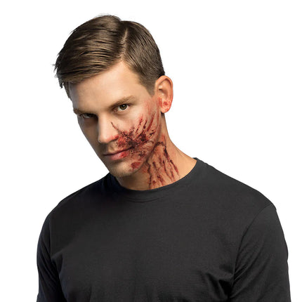 Sminkkit Crusty blood (stelnat sminkblod och svamp)