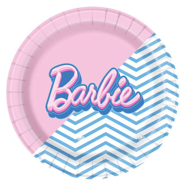 8 BARBIE 9" PLT van Unique koop je bij Partywinkel