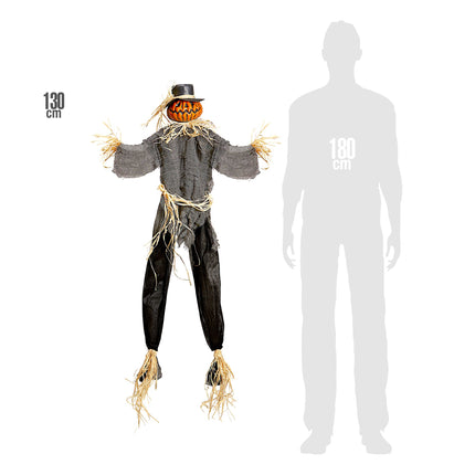 Halloween docka Fågelskrämma 1,3m