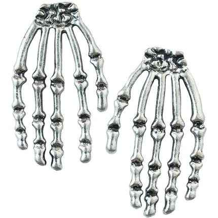 Halloween-örhängen – skelett hand