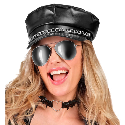 Halloween-choker med fladdermus