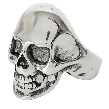 Halloween-ring med glänsande dödskalle