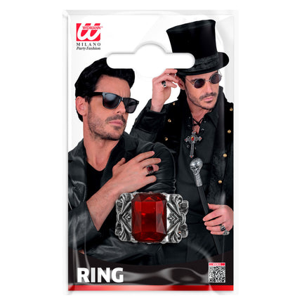 Halloween-ring med vampyrmotiv