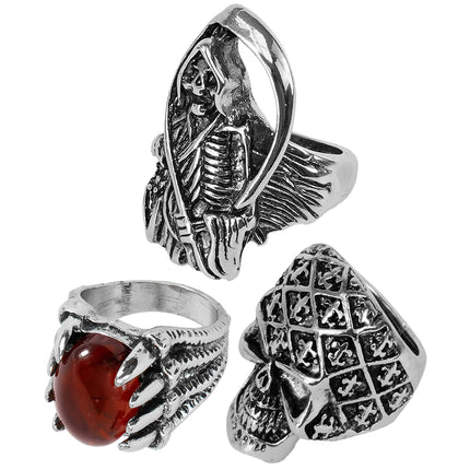 Halloween-ringset, 3 st