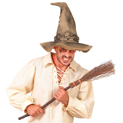Halloween-häxhatt, brun