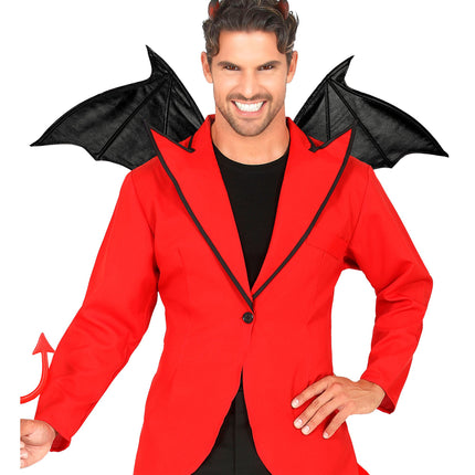 Halloween-vingar, fladdermus, 84 cm