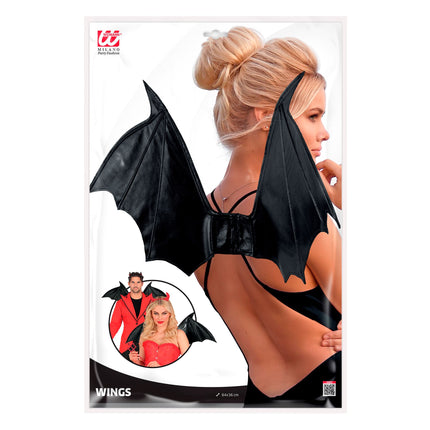 Halloween-vingar, fladdermus, 84 cm