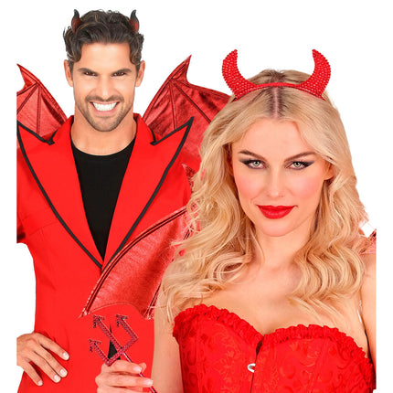 Halloween-vingar – Djävul 84 cm