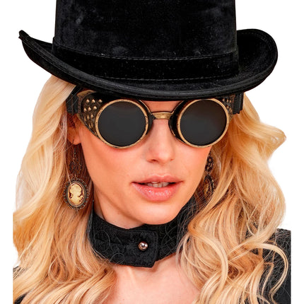 Halloween-glasögon i steampunk-stil