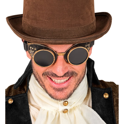 Halloween-glasögon i steampunk-stil