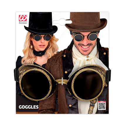 Halloween-glasögon i steampunk-stil