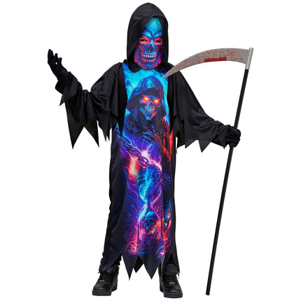 Halloween-kostym för barn: Neon-dödsängeln