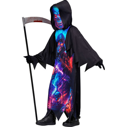 Halloween-kostym för barn: Neon-dödsängeln