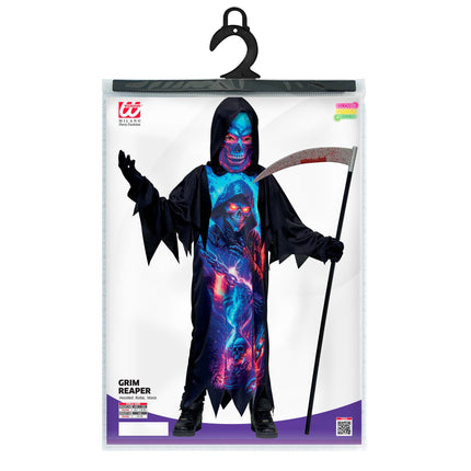 Halloween-kostym för barn: Neon-dödsängeln