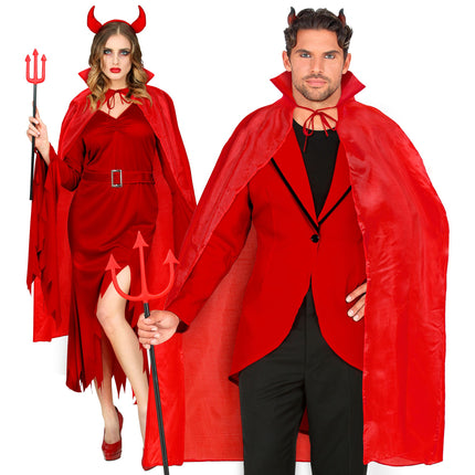 Halloween Cape Red Child 1,3 m