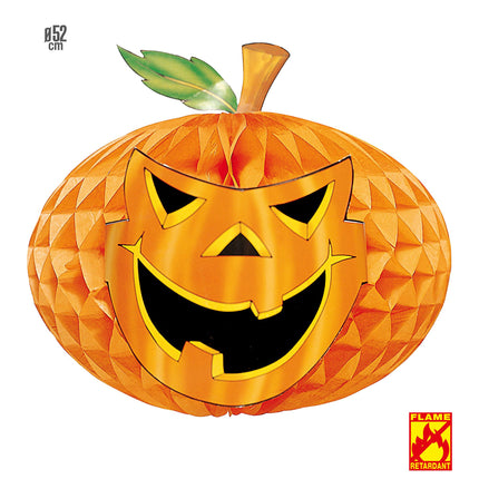 Halloween Honeycomb Pumpa 52cm