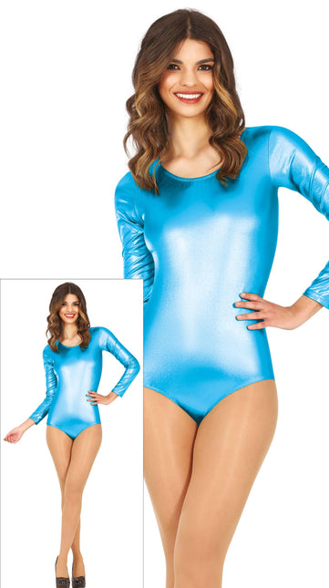 Dansdräkt Turkos Ladies Metallic