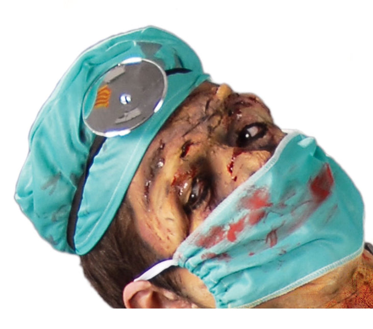 Zombie Halloween Kostym Män Kirurg