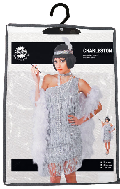 Charleston Dress Silver Ladies