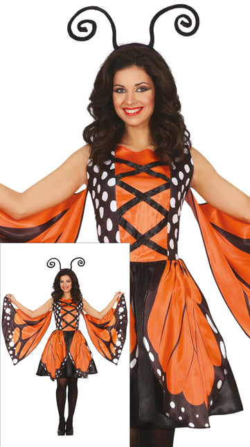 Klänning Dam Butterfly