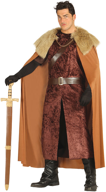 Medeltida ledare kostym män