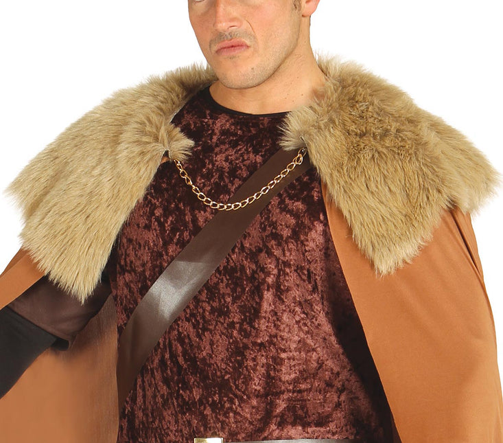 Medeltida ledare kostym män