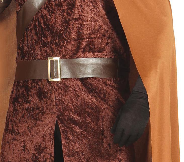 Medeltida ledare kostym män