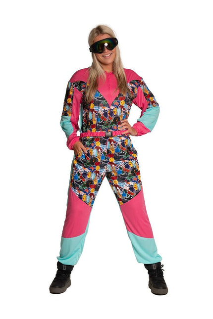 80's Skipak met Bril Vintage Freestyle van Partychimp koop je bij Partywinkel