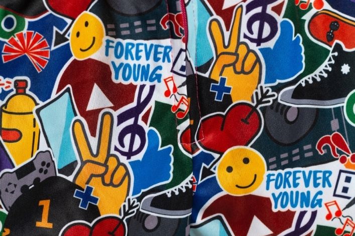 80's Skipak met Bril Vintage Freestyle van Partychimp koop je bij Partywinkel