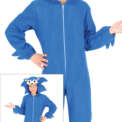 Rävkostym Blå Pojke