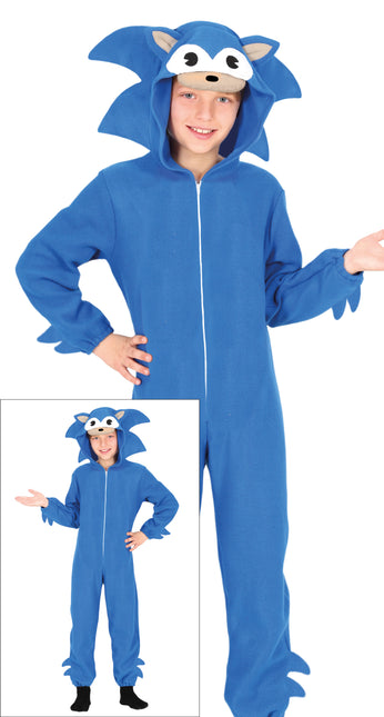 Rävkostym Blå Pojke