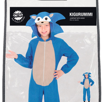 Rävkostym Blå Pojke