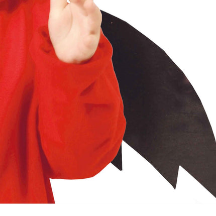 Djävul Halloween Kostym Baby Röd Svart